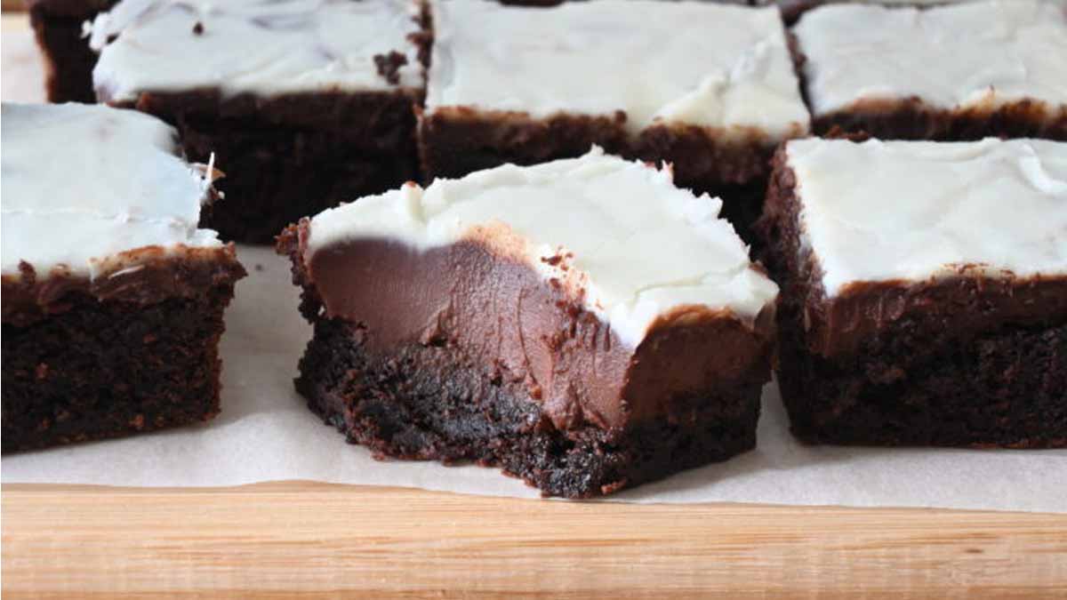 brownies gourmands avec ganache onctueuse au chocolat