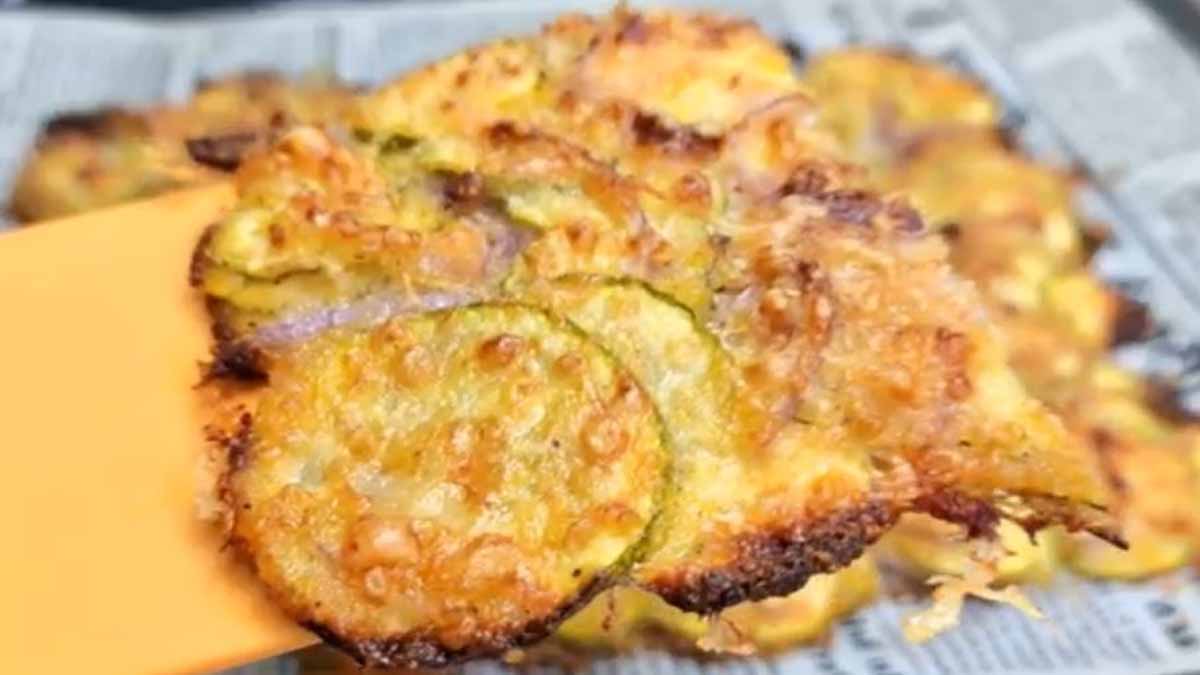 courgettes croustillantes et délicieuses