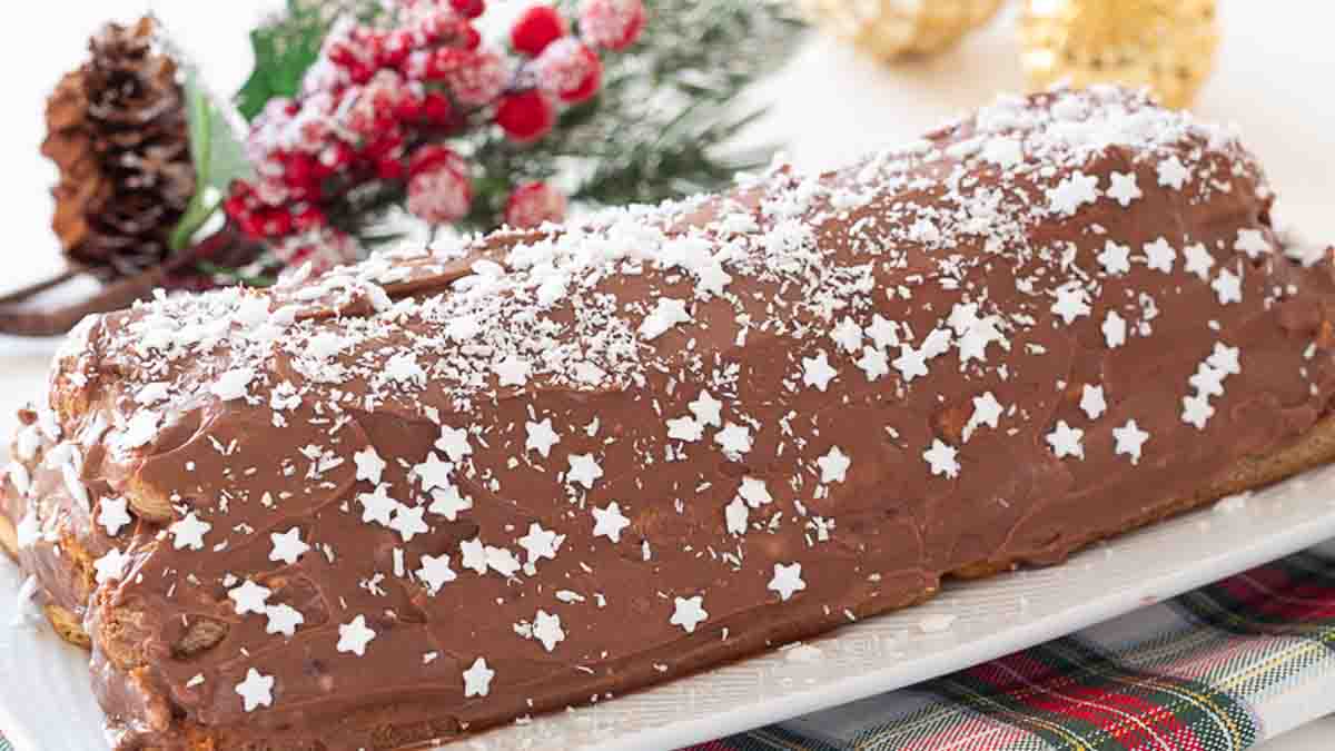 gâteau de Noël sans cuisson