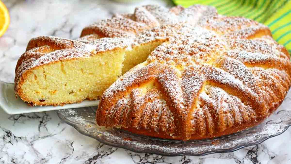 gâteau moelleux à l’orange très frais et parfumé