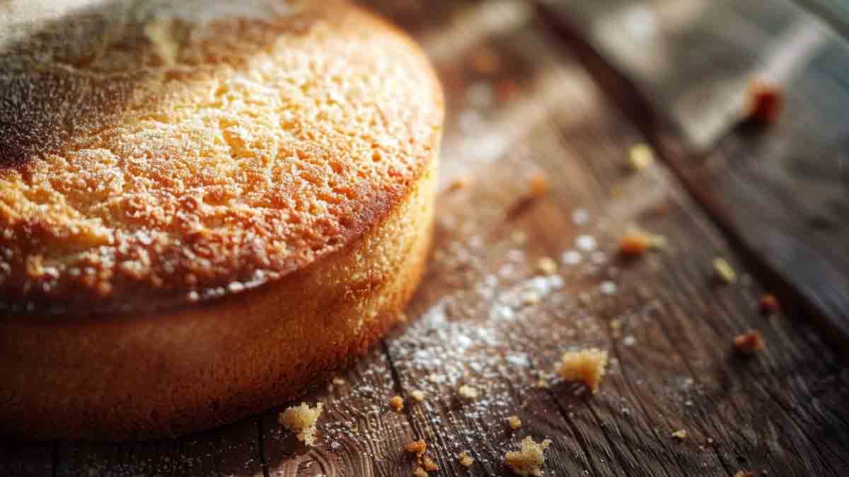 génoise de base parfaite pour un gâteau d'anniversaire