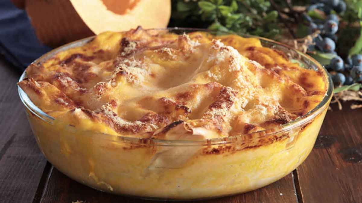 lasagnes au potiron fondantes en bouche