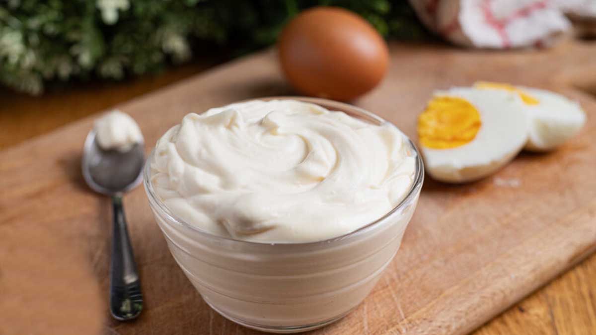 mayonnaise légère aux œufs durs et au yaourt