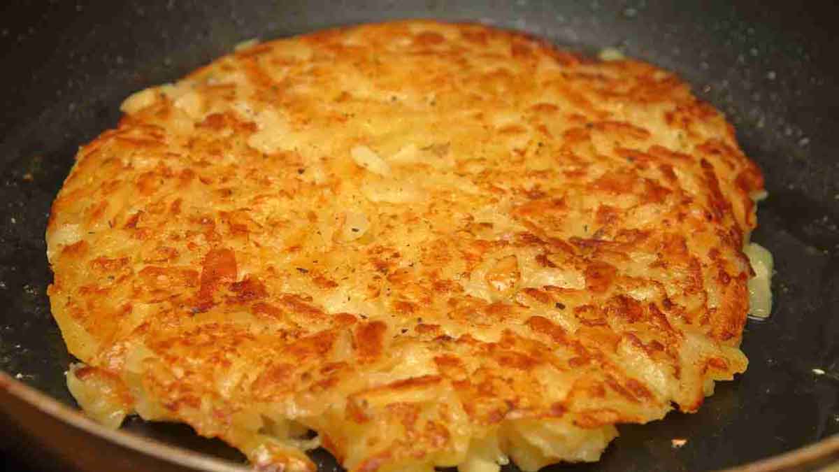 omelette aux pommes de terre au fromage suisse