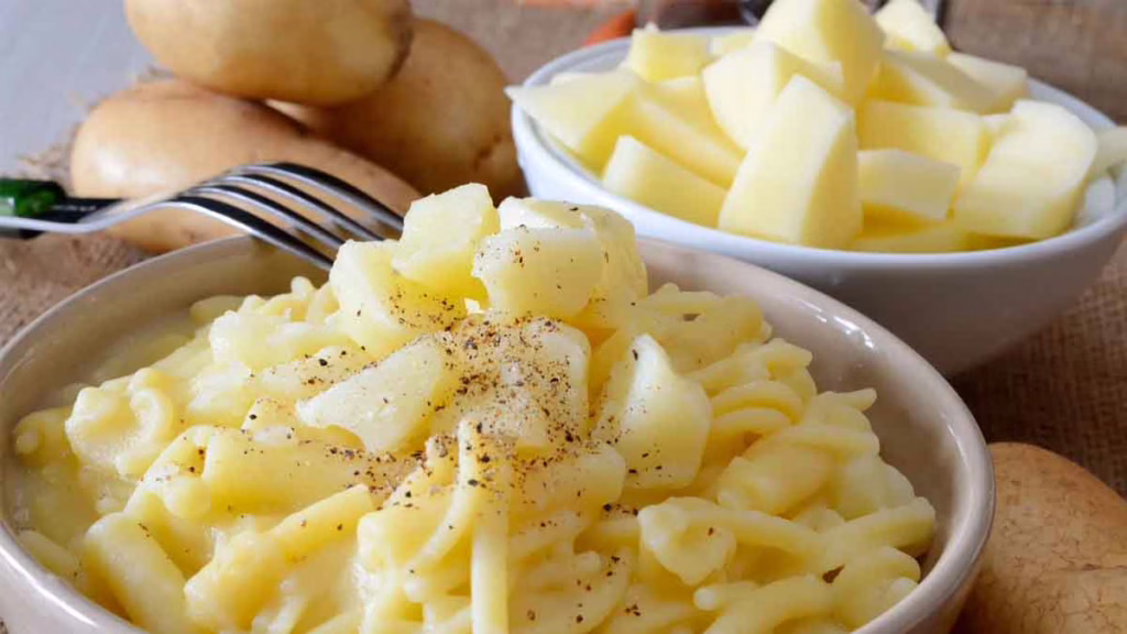 pâtes et pommes de terre light