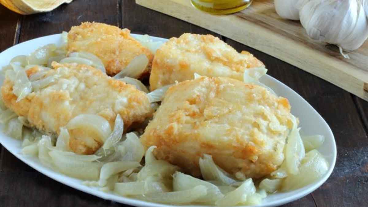 recette de morue aux oignons