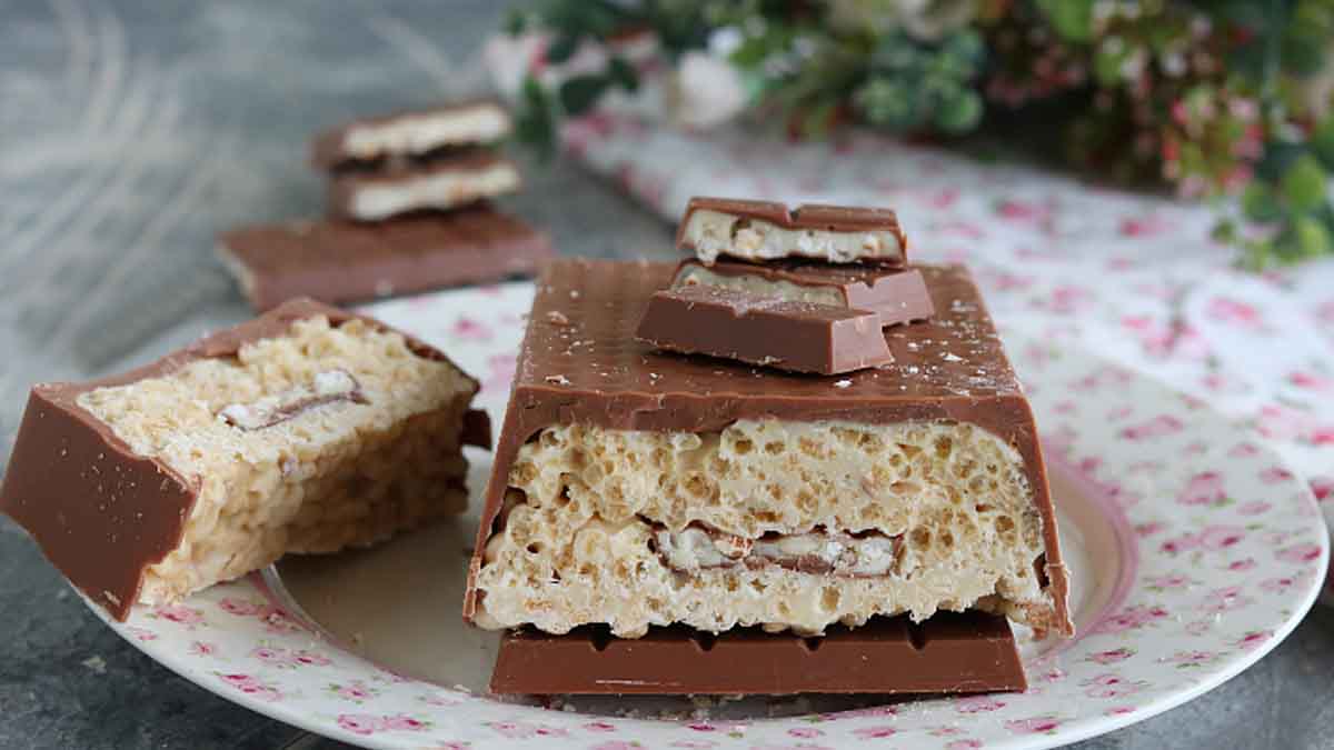 recette du nougat kinder aux céréales