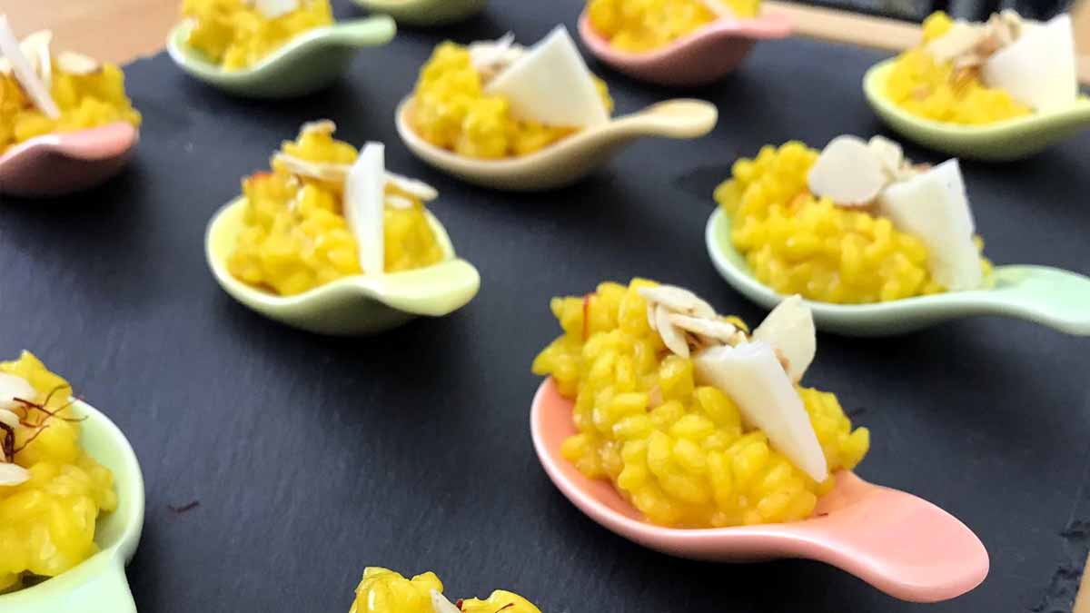 risotto en finger-food