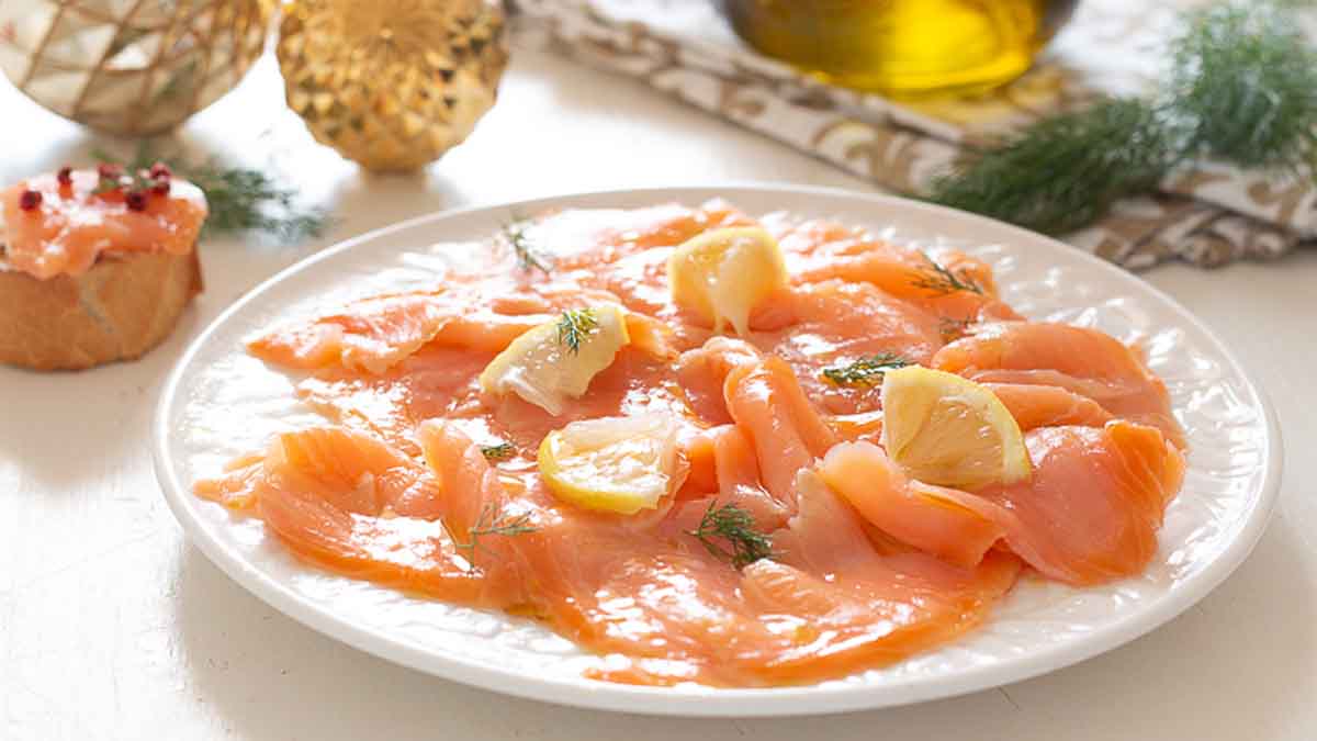 saumon mariné