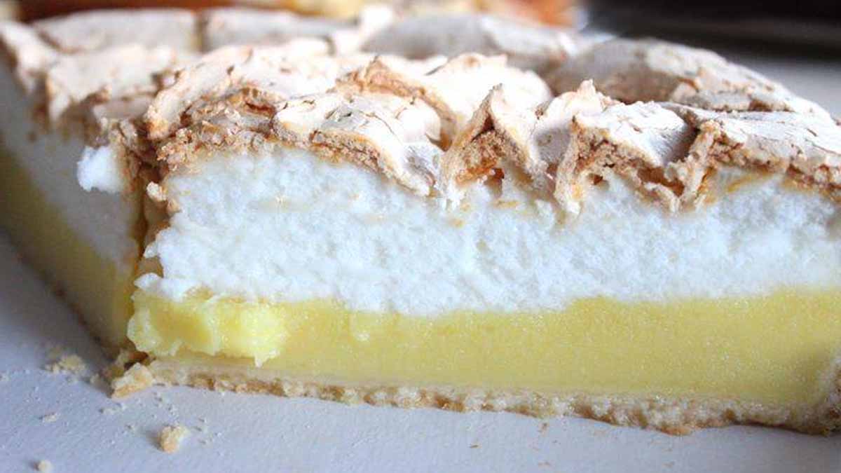 tarte au citron meringuée fait maison