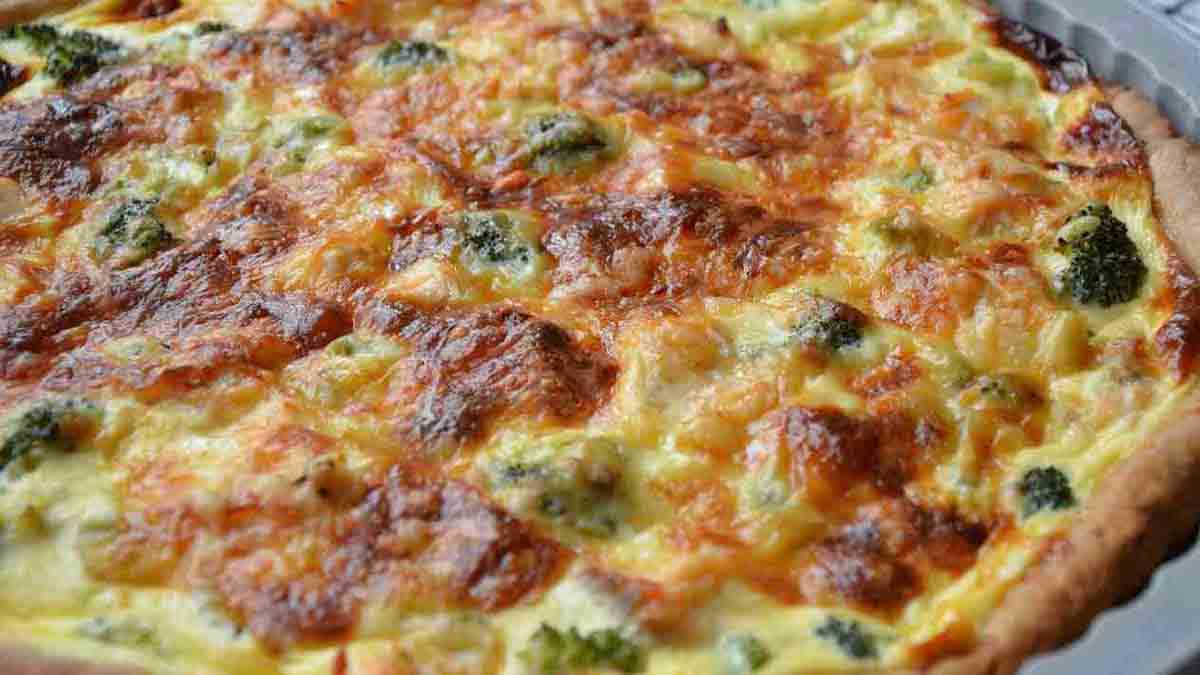 tarte salée au brocoli