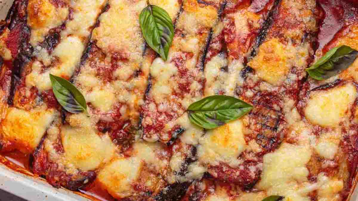 aubergine parmigiana bien corsée