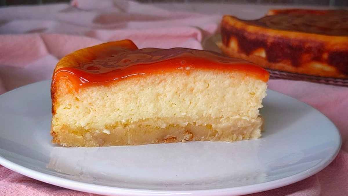 cheesecake créole au fromage de Guyane et confiture de goyave