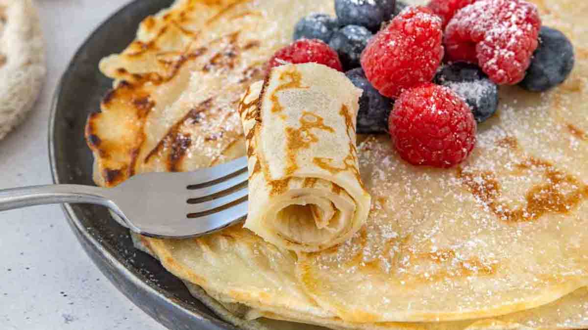 crêpes sans gluten et sans lactose