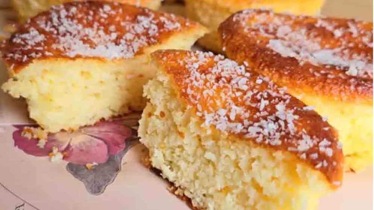 gâteau à la noix de coco sans farine