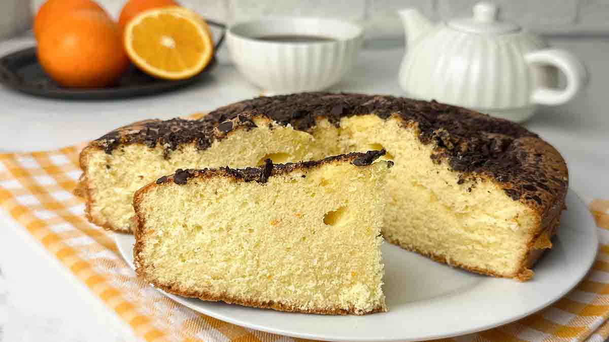 gâteau à l’orange et au chocolat