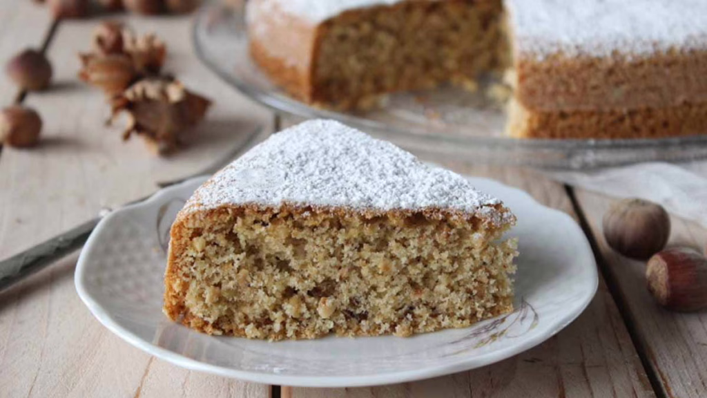 gâteau aux noisettes de grand-mère
