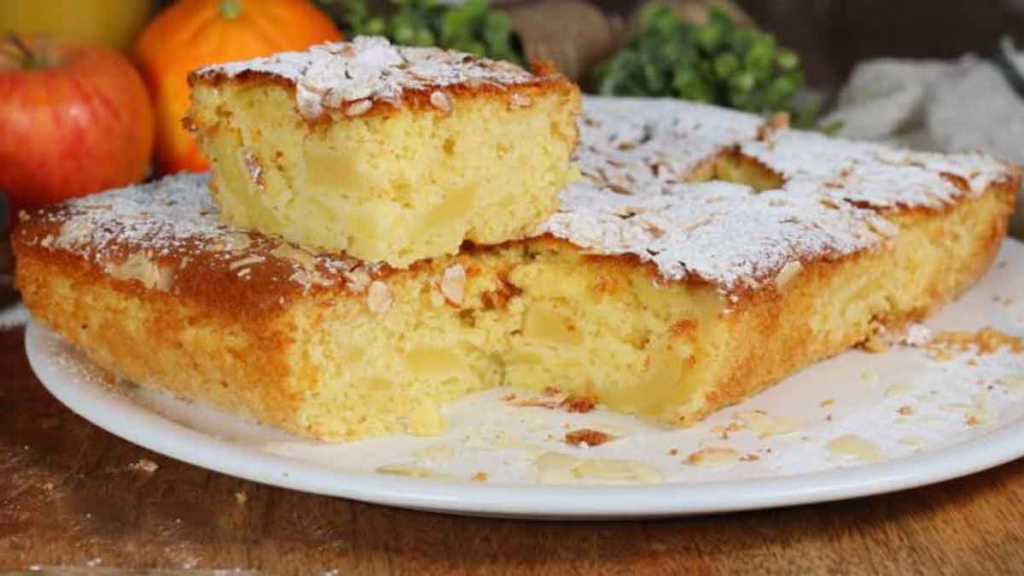 gâteau aux pommes et à l’orange