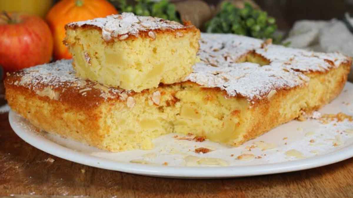 gâteau aux pommes et à l’orange