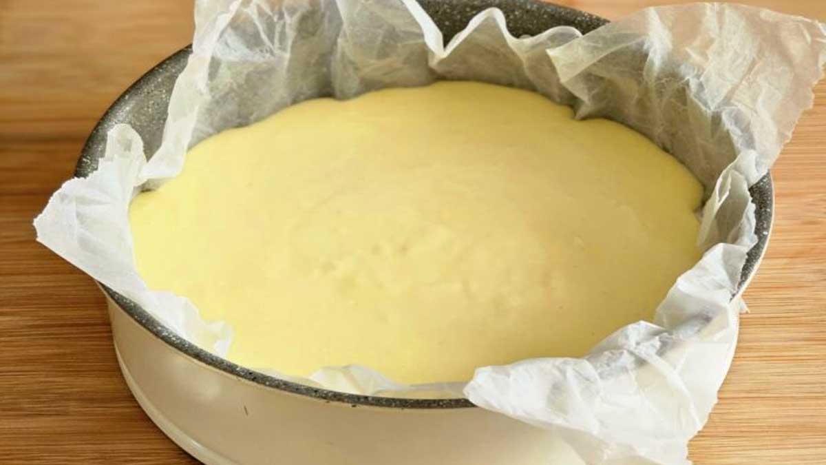 gâteau crémeux à la ricotta