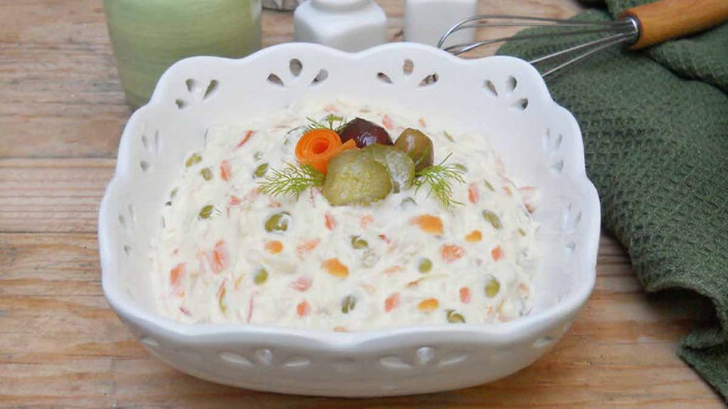LA véritable recette de la salade russe
