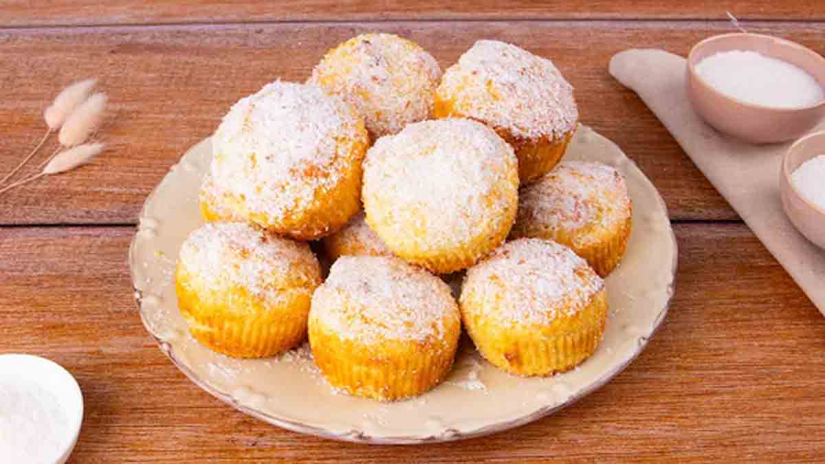 muffins à la noix de coco