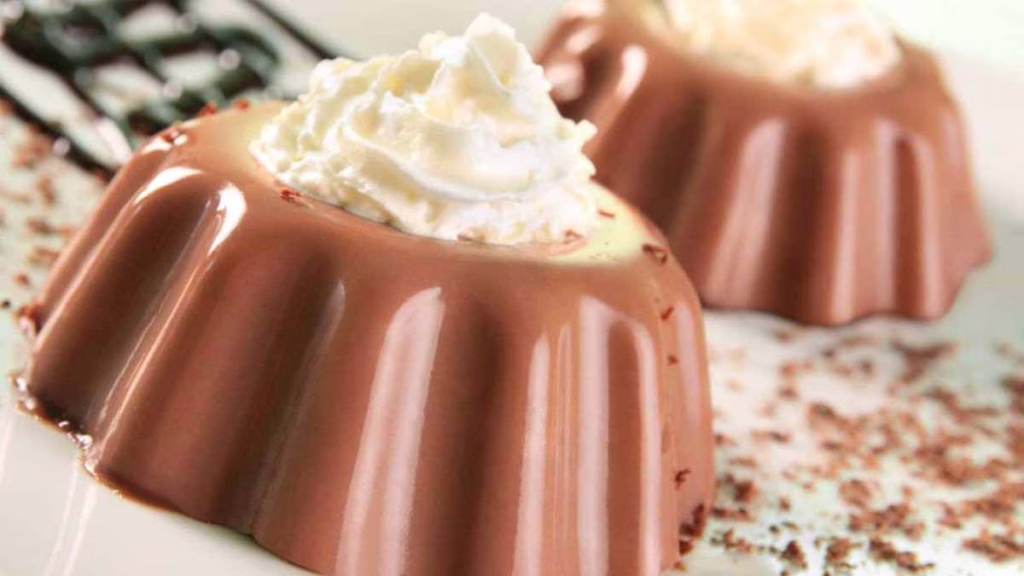 panna cotta au chocolat
