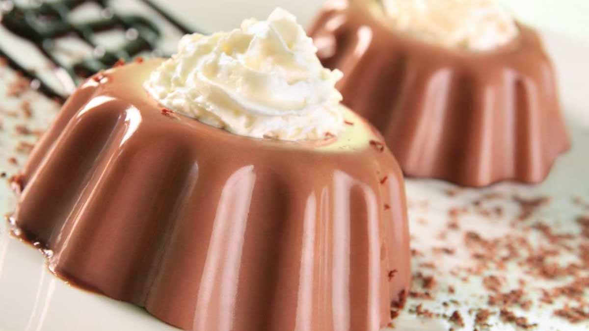 panna cotta au chocolat