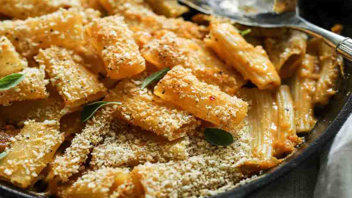 pâtes à la ricotta et aux noix