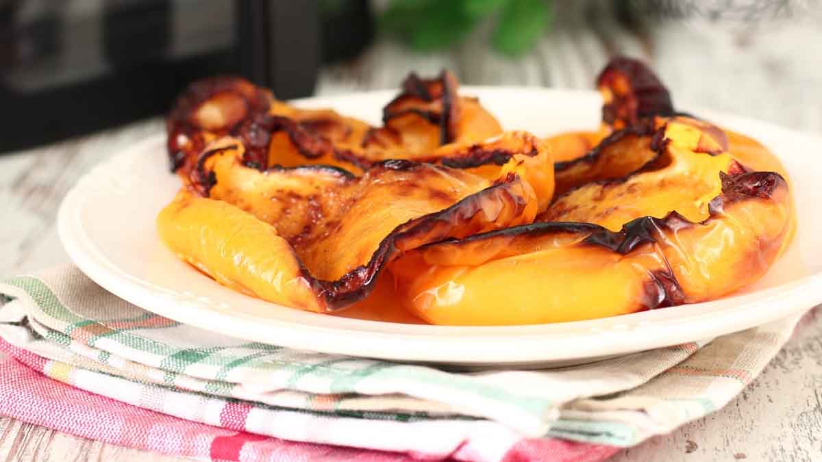 poivrons à la friteuse à air