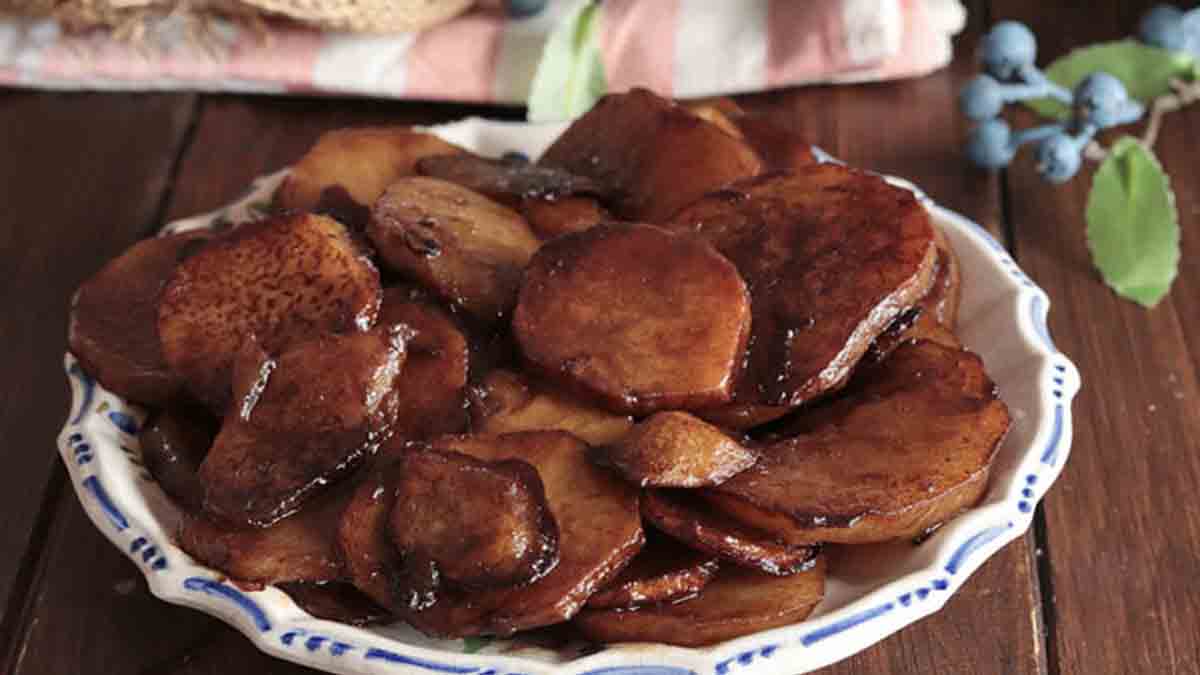 pommes de terre sautées au vinaigre balsamique