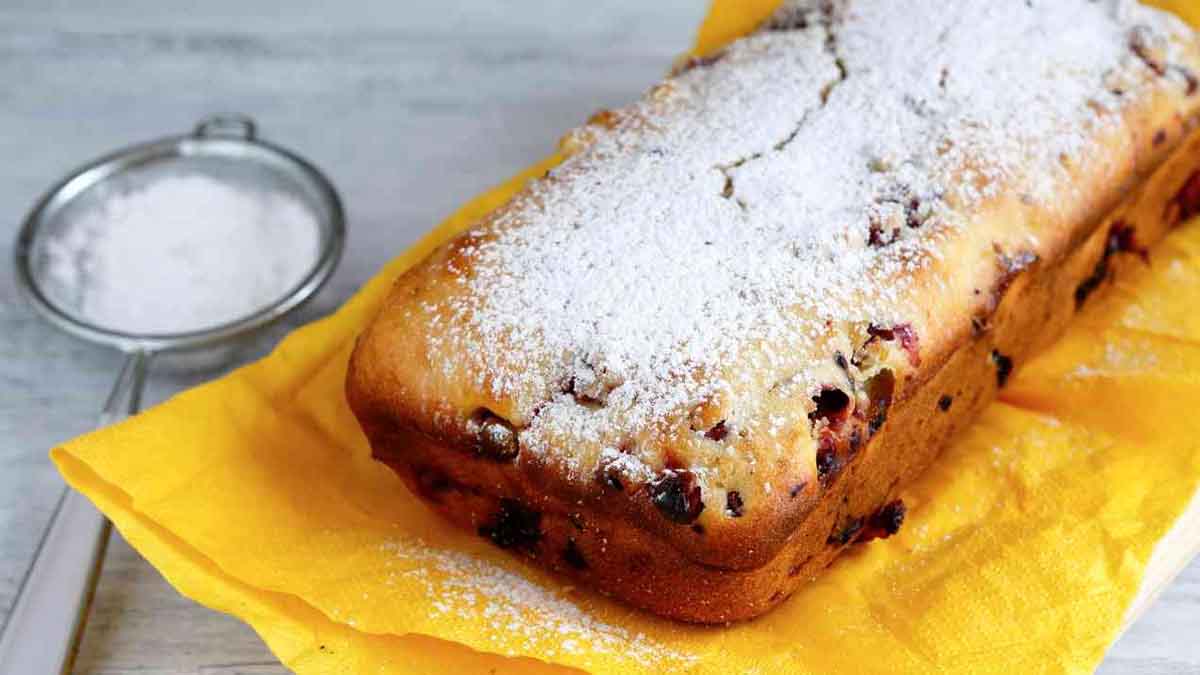 recette facile de cake aux myrtilles très léger