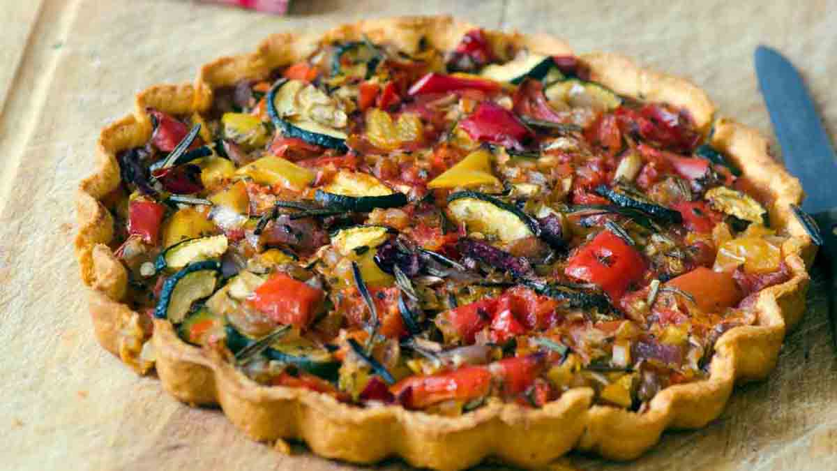 tarte salée aux légumes super rapide