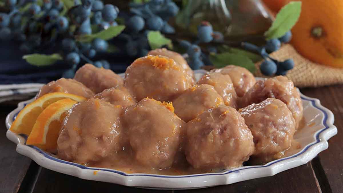 boulettes de viande à l’orange