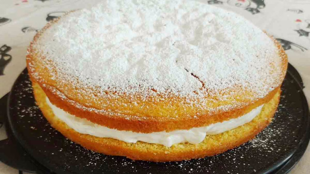 gâteau à la crème de lait