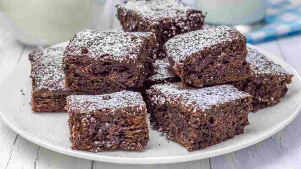 gâteau au chocolat noir sans œufs ni beurre