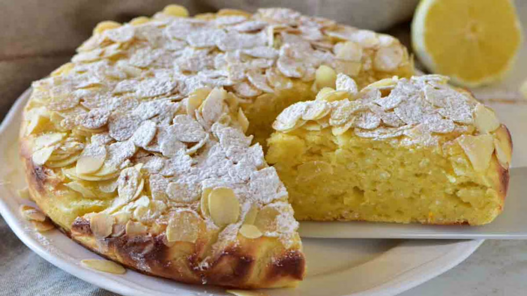 gâteau aux amandes et au citron