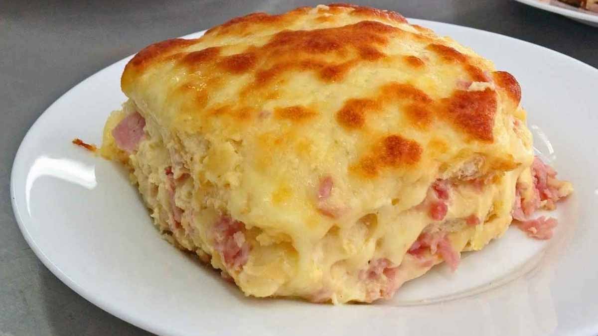 lasagne au fromage et au jambon