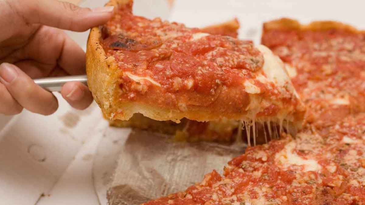 pizza au pain rassis