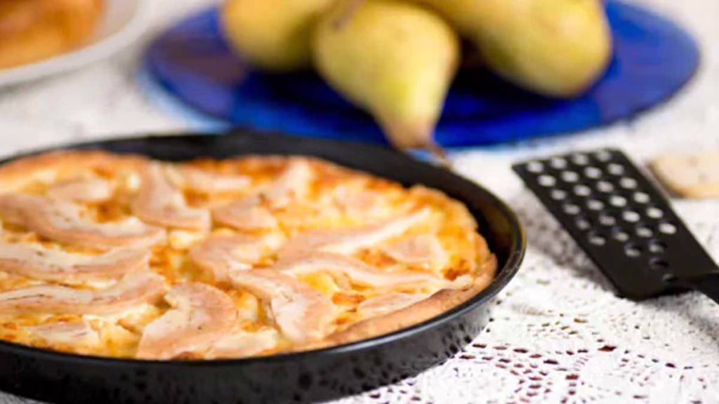 recette de tarte feuilletée aux poires