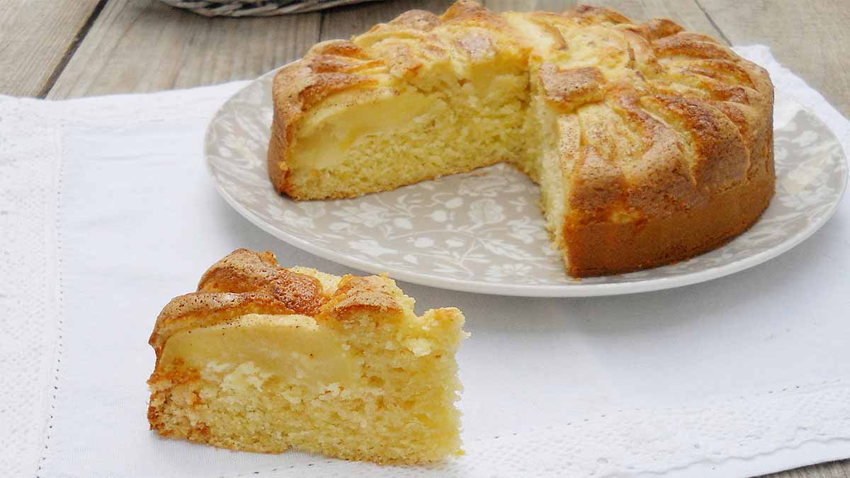 recette rapide de gâteau aux pommes cannelle