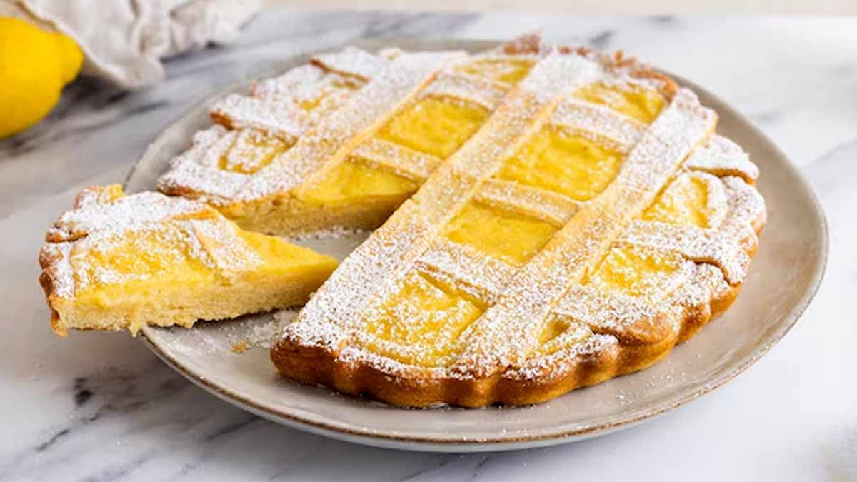 tarte à la crème au citron