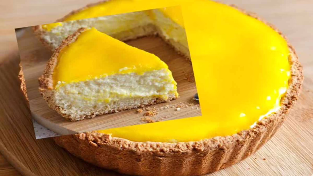 tarte à la poésie au citron crémeuse