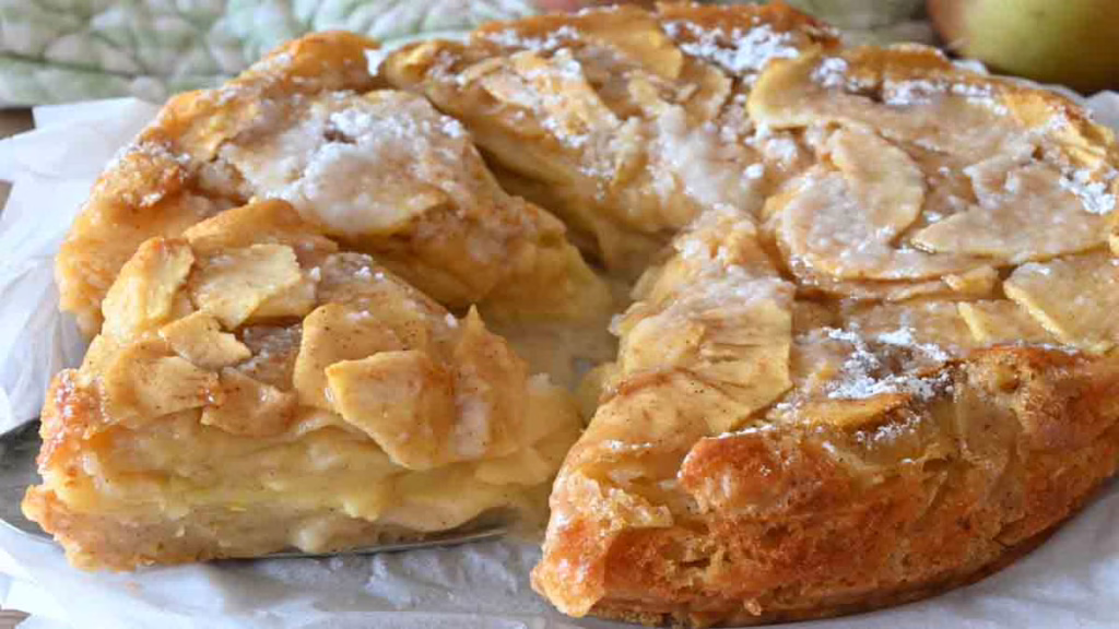 tarte aux pommes magique