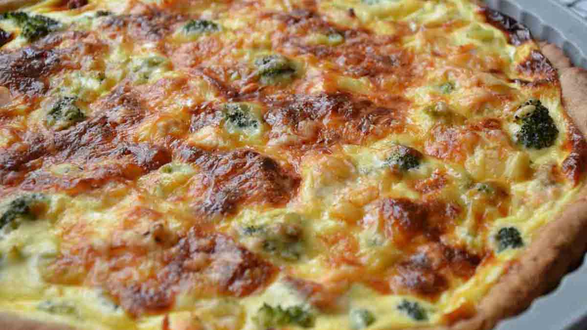 tarte salée au brocoli