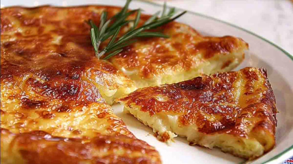 tarte salée frioulane Frico