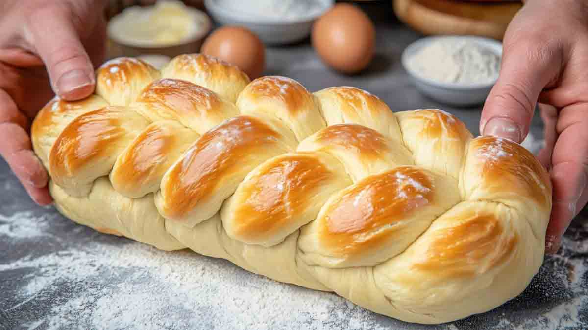 tresse au beurre moelleuse