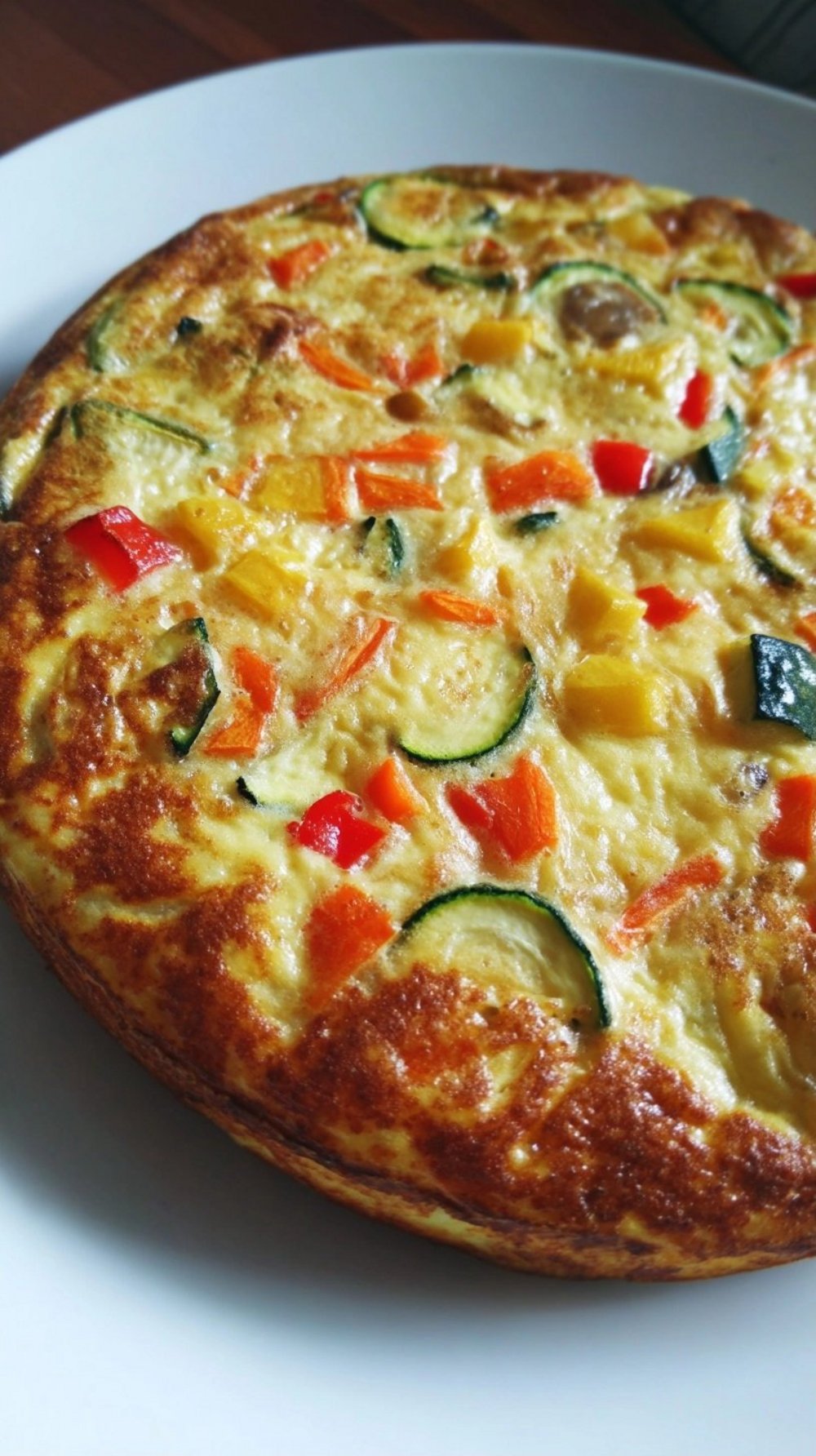 Avec 4 légumes de saison, j'ai préparé cette frittata super bonne en 15 min