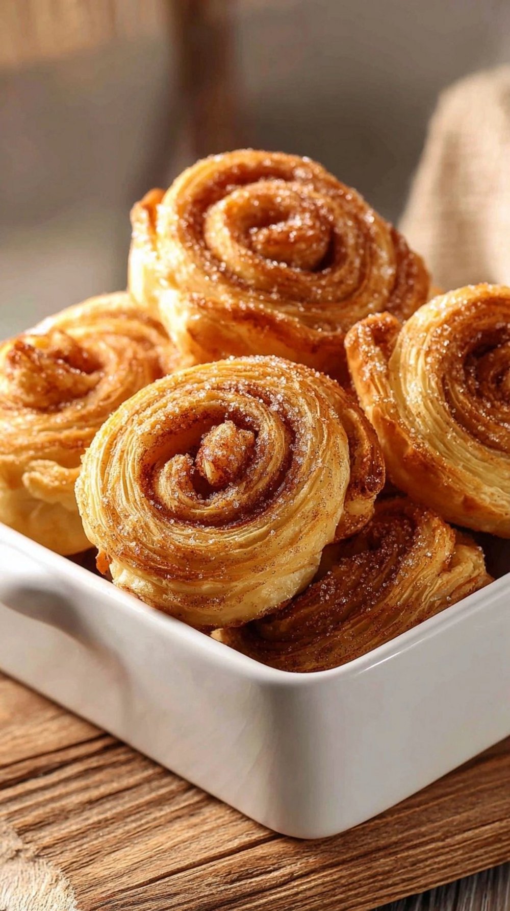 Avec de la pâte feuilletée et de la cannelle, ces spirales fondantes en 15 minutes