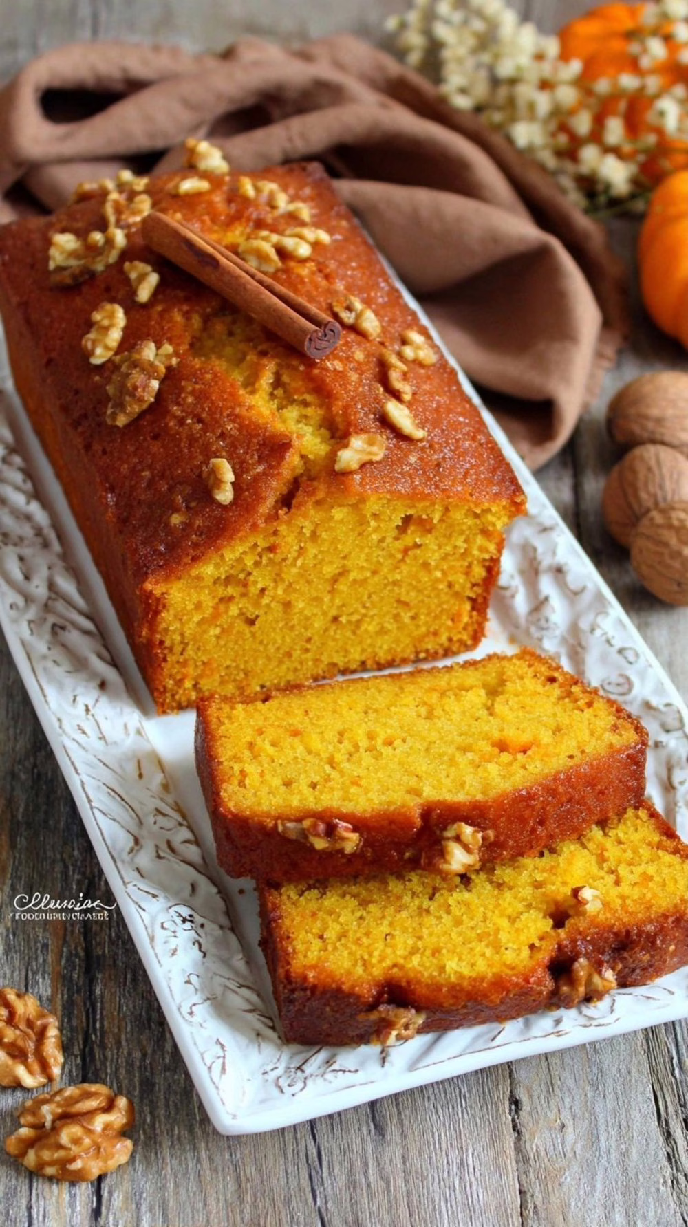 Cake à la courge et cannelle moelleux et parfumé le dessert automnal qui réchauffe les cœurs